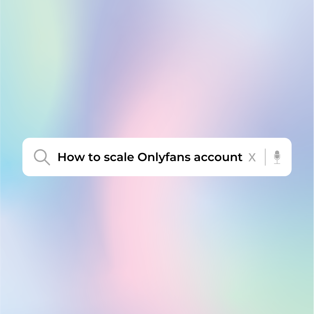 How to scale Onlyfans account grow onlyfans account